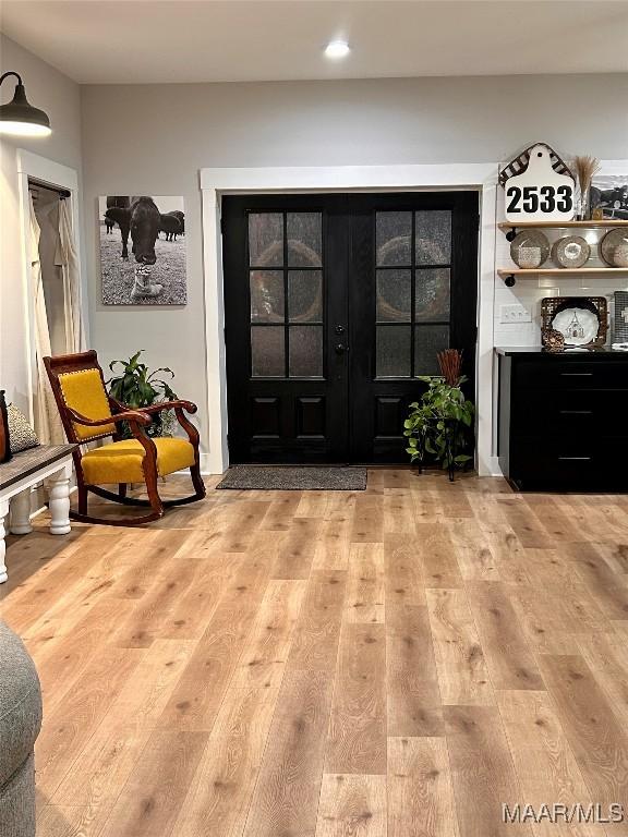 2533 Weldon Rd, Tallassee, AL 36078 - entrance foyer featuring light wood-style flooring and recessed lighting