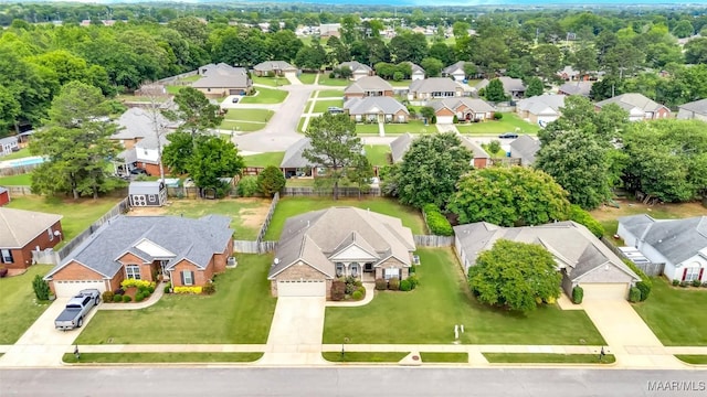 612 Coleman Way, Prattville, AL 36067 - aerial perspective of suburban area