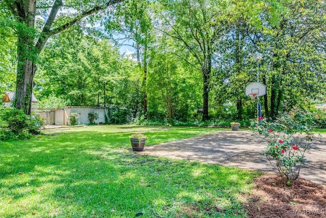2527 Hermitage Dr, Montgomery, AL 36111 - view of yard