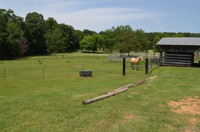 7330 Butler Mill Rd, Ramer, AL 36069 - surrounding community with an exterior structure, an outdoor structure, and a view of rural / pastoral area
