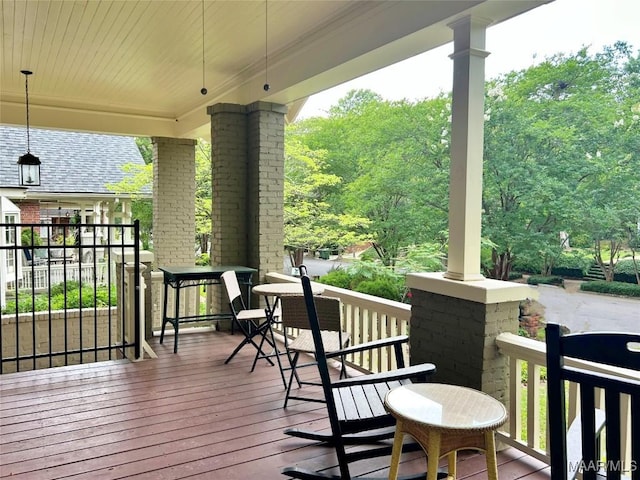 356 Cloverdale Rd, Montgomery, AL 36104 - view of wooden deck