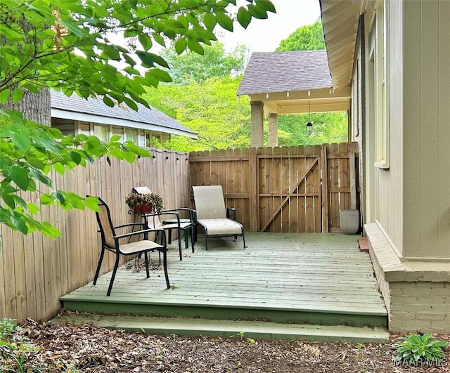 356 Cloverdale Rd, Montgomery, AL 36104 - view of wooden terrace