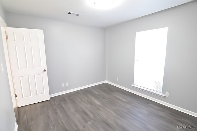 445 Durden Rd, Prattville, AL 36067 - unfurnished room with dark wood finished floors and baseboards
