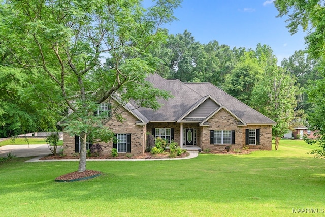 1543 Northington Rd, Prattville, AL 36067 - craftsman-style house featuring a front lawn, brick siding, and a shingled roof