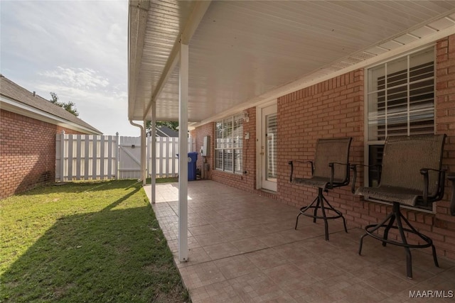 847 Dee Dr, Prattville, AL 36066 - view of patio featuring a gate