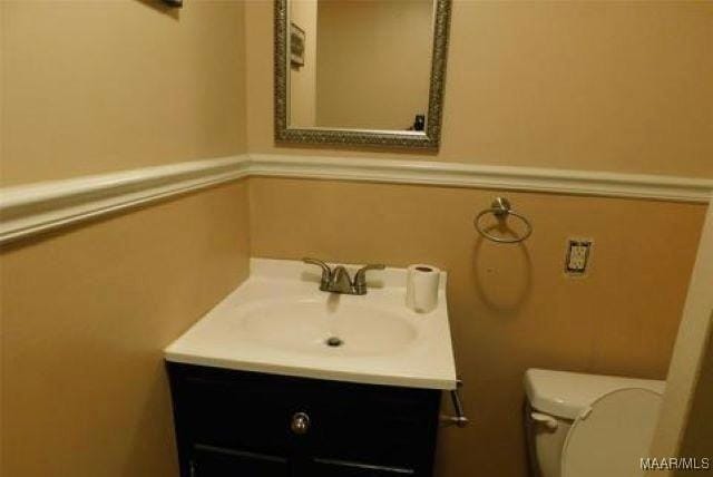 4097 Narrow Lane Rd, Montgomery, AL 36111 - bathroom with vanity and toilet