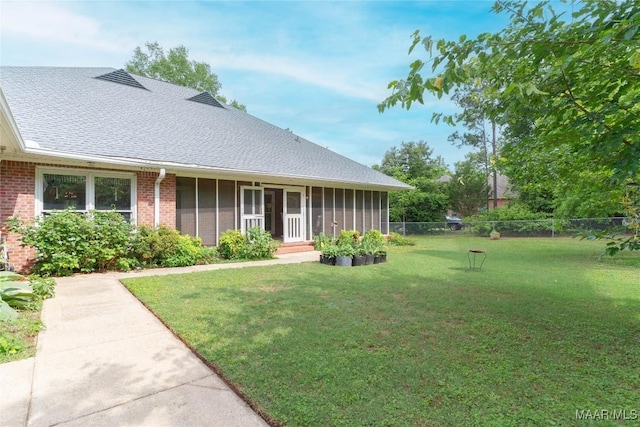 705 Yellowstone Dr, Prattville, AL 36067 - view of yard with a sunroom