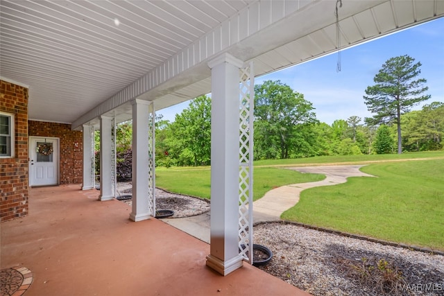 view of patio / terrace