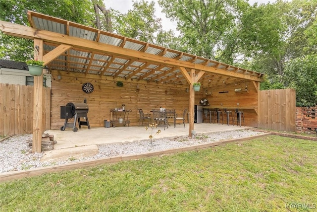 231 E Main St, Prattville, AL 36067 - view of patio / terrace with grilling area