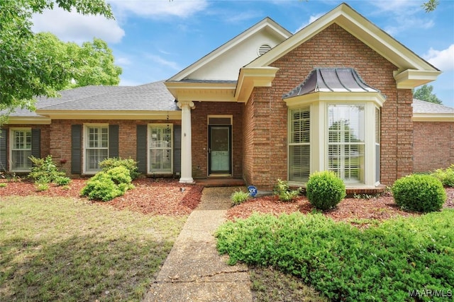 2564 Aimee Dr, Montgomery, AL 36106 - view of front of home with brick siding and roof with shingles
