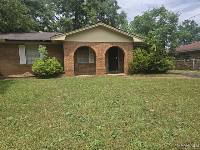 116 Longbrook Dr, Montgomery, AL 36110 - single story home with brick siding and a front lawn