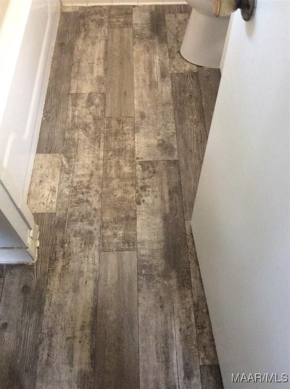 4037 Piedmont Dr, Montgomery, AL 36108 - bathroom view of wood finished floors and toilet