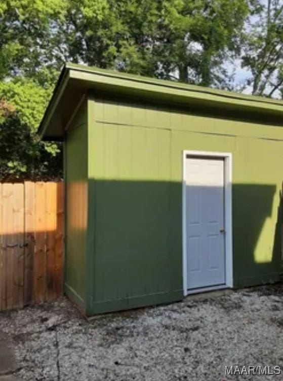 4804 Regal Dr, Montgomery, AL 36116 - view of shed with fence