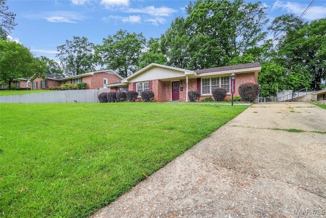 738 Forestdale Dr, Montgomery, AL 36109 - single story home featuring brick siding and driveway