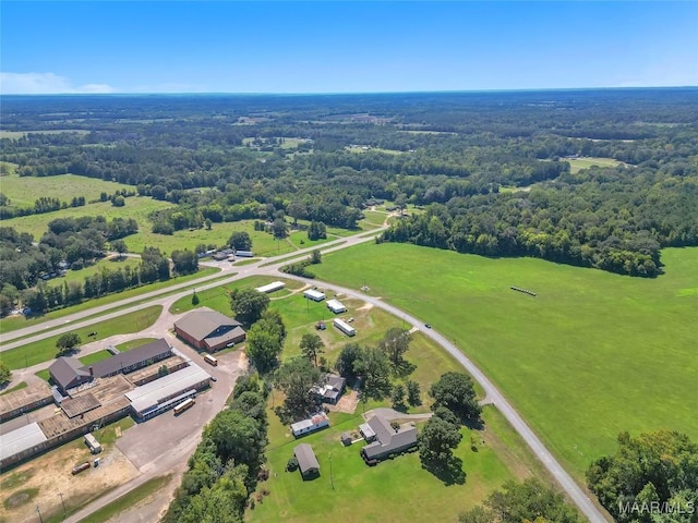 1801 County Road 69th Rd, Selma, AL 36701 - aerial view of a heavily wooded area