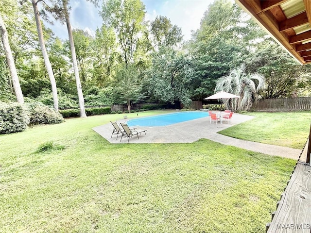 36 Wilkins Rd, Selma, AL 36701 - view of pool featuring a patio area and view of scattered trees