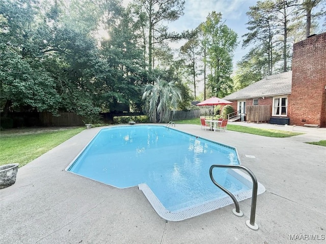 36 Wilkins Rd, Selma, AL 36701 - view of swimming pool with a patio area