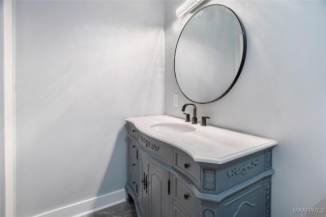 2046 Madison Ave, Montgomery, AL 36107 - bathroom featuring baseboards and vanity