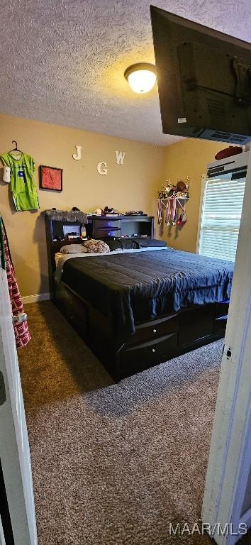 6200 Sycamore Dr, Montgomery, AL 36117 - bedroom with carpet and a textured ceiling