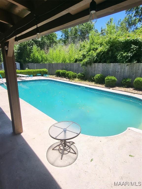 480 Avon Rd, Montgomery, AL 36109 - view of pool featuring a fenced backyard and a patio area