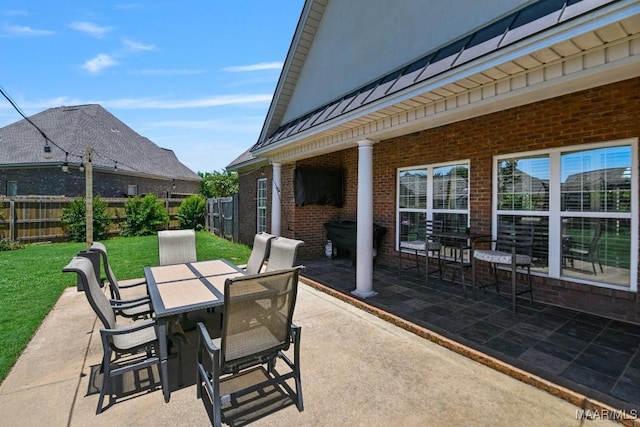 541 Jasmine Trl, Prattville, AL 36066 - view of patio / terrace with outdoor dining space
