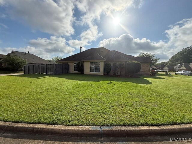 3701 Claiborne Cir, Montgomery, AL 36116 - view of rear view of house