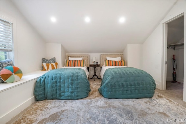 3328 Lebron Rd, Montgomery, AL 36106 - sitting room with lofted ceiling, carpet, and recessed lighting