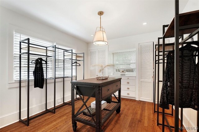 3328 Lebron Rd, Montgomery, AL 36106 - spacious closet featuring wood finished floors
