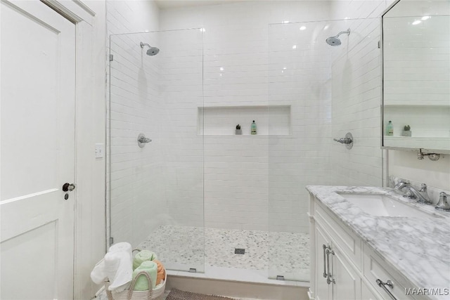 3328 Lebron Rd, Montgomery, AL 36106 - full bath with a shower stall and vanity