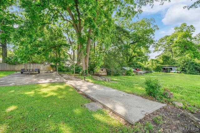 258 S Conecuh St, Greenville, AL 36037 - view of yard with a patio
