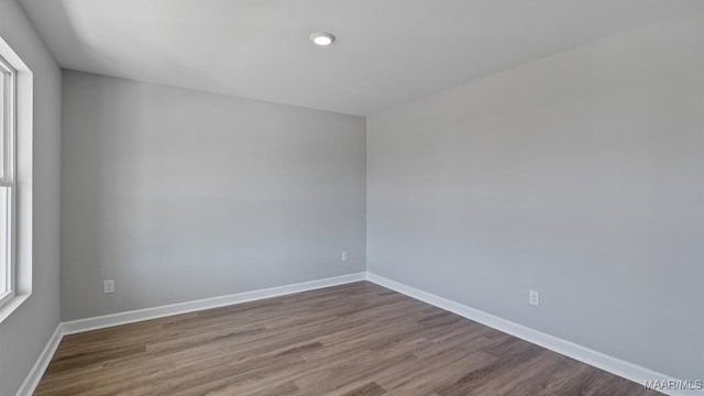 6008 Cunningham Trl, Montgomery, AL 36116 - unfurnished room with wood finished floors and baseboards