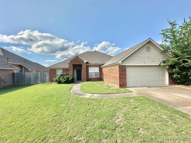 10617 Harcourt Trce, Montgomery, AL 36117 - ranch-style house featuring brick siding, driveway, an attached garage, and a shingled roof