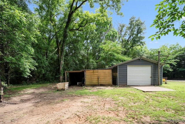 6390 County Road 37, Valley Grande, AL 36701 - view of grassy yard with an outbuilding