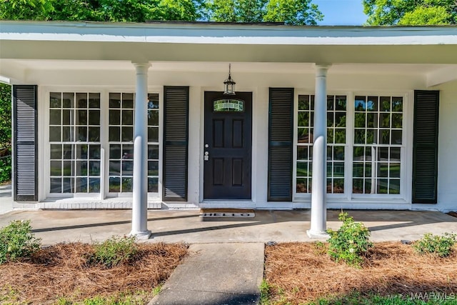 3212 Mcgehee Rd, Montgomery, AL 36111 - view of exterior entry featuring a porch