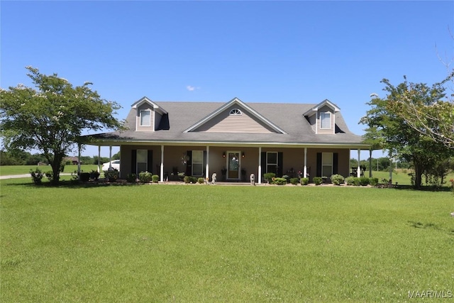 663 Hobbie Rd, Montgomery, AL 36105 - farmhouse-style home featuring a front yard and a porch