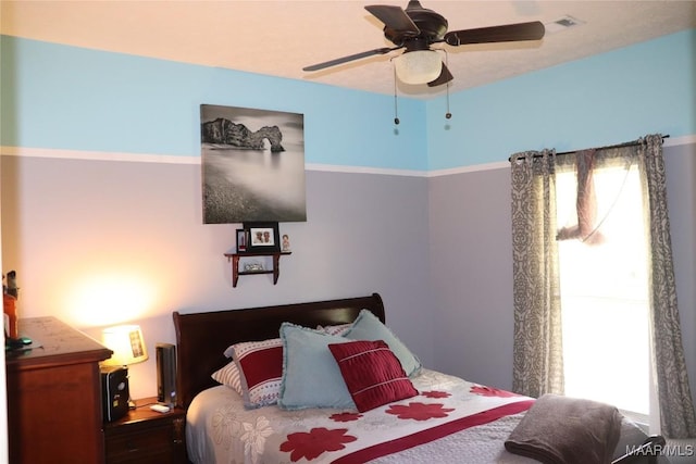 663 Hobbie Rd, Montgomery, AL 36105 - bedroom with a ceiling fan
