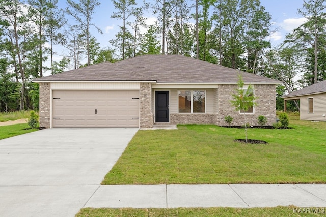 177 Canal Xing, Wetumpka, AL 36092 - view of front of property with a garage, driveway, and brick siding