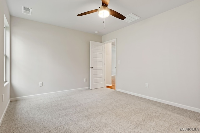 177 Canal Xing, Wetumpka, AL 36092 - carpeted empty room with ceiling fan and baseboards