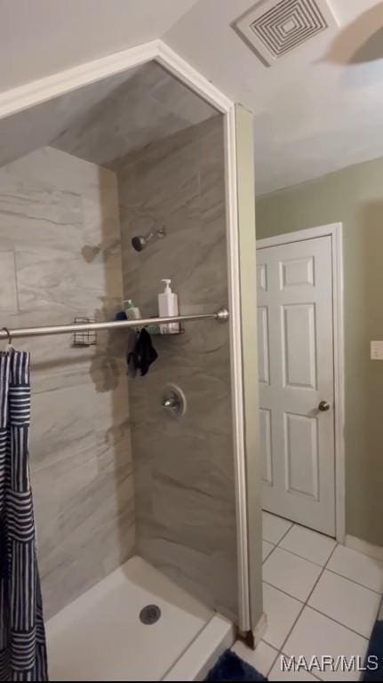 2276 E Aberdeen Dr, Montgomery, AL 36116 - bathroom featuring a shower stall and tile patterned floors