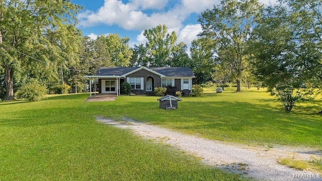 5241 County Road 48th Rd, Jemison, AL 35085 - ranch-style home featuring a front yard