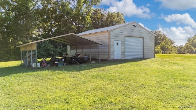 5241 County Road 48th Rd, Jemison, AL 35085 - view of outbuilding featuring a detached carport
