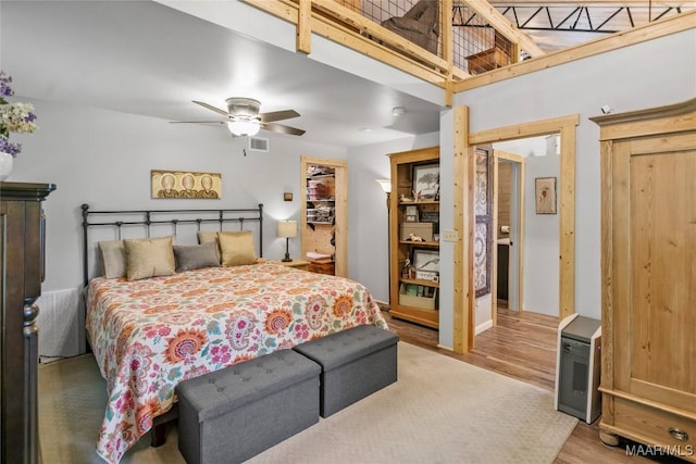 13871 Old Pike Rd, Mathews, AL 36052 - bedroom with light wood-type flooring