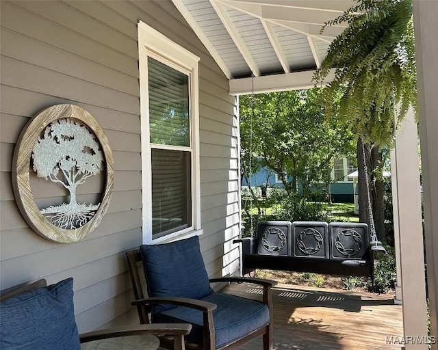 408 W Tuskeena St, Wetumpka, AL 36092 - view of porch