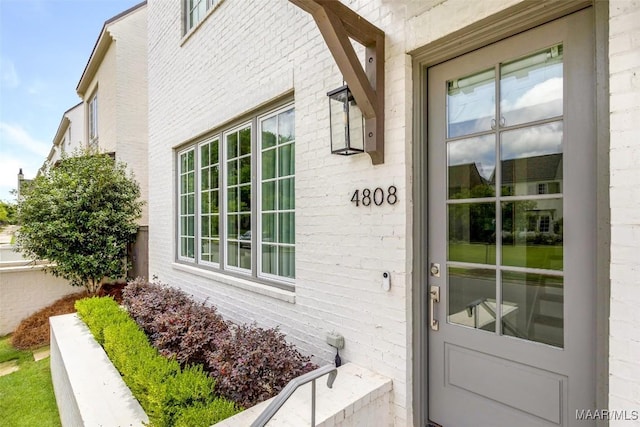 4808 Clerkenwell St, Montgomery, AL 36116 - view of exterior entry with brick siding