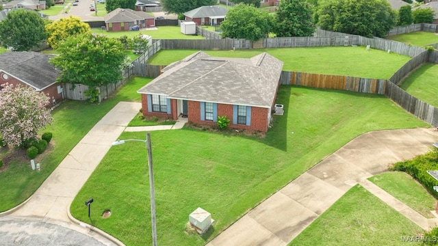 355 Hambleton Ct, Montgomery, AL 36117 - view from above of property