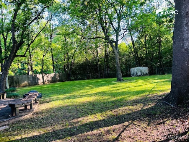 1734 Robison Hill Rd, Montgomery, AL 36107 - view of yard