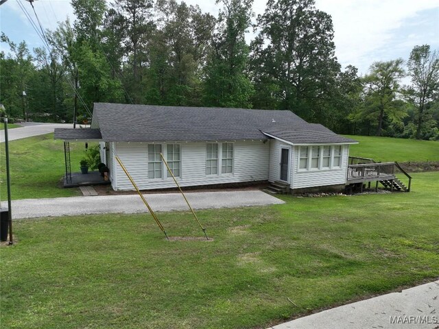 8099 County Road 59, Verbena, AL 36091 - single story home with a front yard and a shingled roof