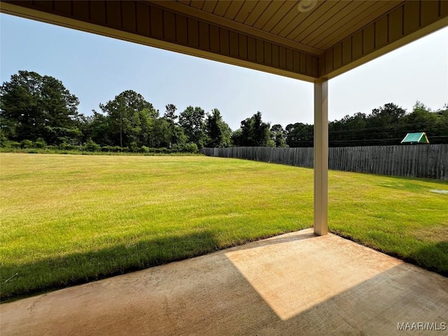 40 Serene Ln, Wetumpka, AL 36093 - view of yard featuring a patio area