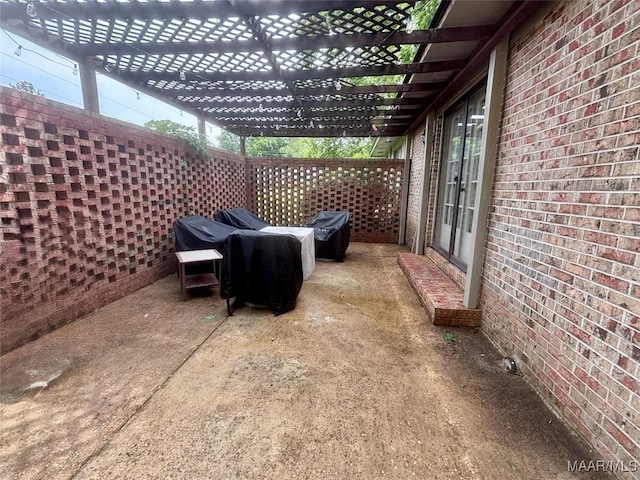 530 Palmquist Dr, Selma, AL 36701 - view of patio / terrace featuring a pergola