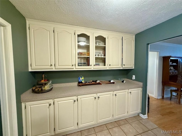 530 Palmquist Dr, Selma, AL 36701 - bar with light tile patterned floors and a textured ceiling